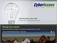 Tablet Screenshot of cyberissues.com
